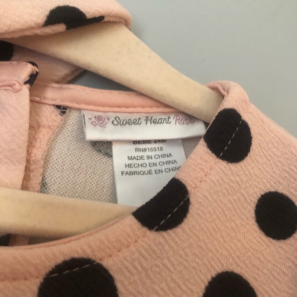 Polka Dot Dress with Headband 24M - Picture 3 of 4